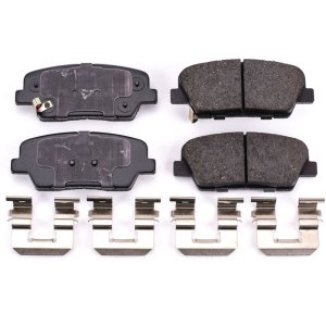 Hyundai Genesis Brake Pads - Rear - PowerStop - Z17 Evolution Ceramic - 2010