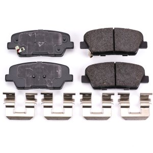Hyundai Genesis Brake Pads - Rear - PowerStop - Z17 Evolution Ceramic - 2010
