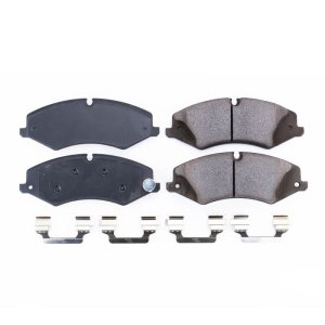 Land Rover Range Rover Sport Brake Pads - Front - PowerStop - Z17 Evolution Plus Ceramic w/ Stainless Steel Hardware - `11-`17 Land Rover Range Rover Sport Brake Pads - Front - PowerStop - Z17 Evolution Plus Ceramic w/ Stainless Steel Hardware - `11-`17