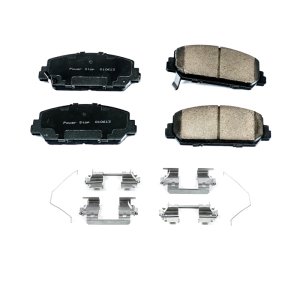 Acura RDX Brake Pads - Front - PowerStop - Z17 Evolution Ceramic - 2013