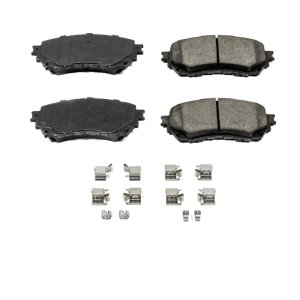 Mazda 6 Brake Pads - Front - PowerStop - Z17 Evolution Ceramic - `14-`19