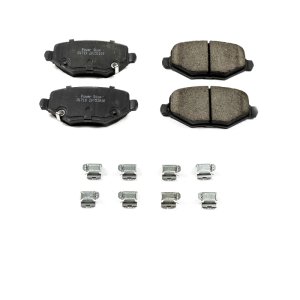 Chrysler Town & Country Brake Pads - Rear - PowerStop - Z17 Evolution Ceramic - `12-`16