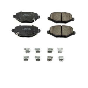 Chrysler Town & Country Brake Pads - Rear - PowerStop - Z17 Evolution Ceramic - `12-`16