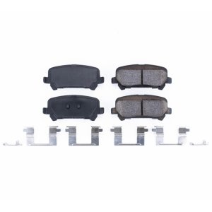 Chevrolet Colorado Brake Pads - Rear - PowerStop - Z17 Evolution with Hardware - `15-`19