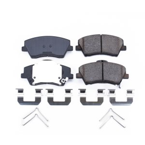 Hyundai Elantra Brake Pads - Front - PowerStop - Z17 Evolution Ceramic - `17-`19