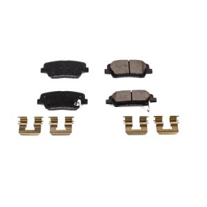 Hyundai Santa Fe Brake Pads - Rear - PowerStop - Z17 Evolution Ceramic - `10-`18