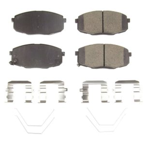 Hyundai Elantra GT Brake Pads - Front - PowerStop - Z17 Evolution Ceramic - 2018