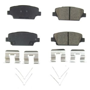 Kia Cadenza Brake Pads - Rear - PowerStop - Z17 Evolution Ceramic - `17-`18