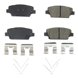 Kia Cadenza Brake Pads - Rear - PowerStop - Z17 Evolution Ceramic - `17-`18