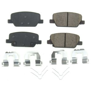 Hyundai Santa Fe Brake Pads - Rear - PowerStop - Z17 Evolution + Hardware - 2019