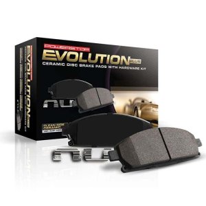 Volkswagen Golf R Brake Pads - Front - PowerStop - Z17 Evo Ceramic - `22-`26
