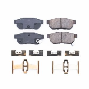 Honda Prelude Brake Pads - Rear - PowerStop - Z17 Evolution Ceramic - `85-`02