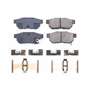 Honda Prelude Brake Pads - Rear - PowerStop - Z17 Evolution Ceramic - `85-`02
