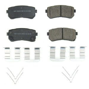 Hyundai Kona Brake Pads - Rear - PowerStop - Z17 Evolution - `18-`19