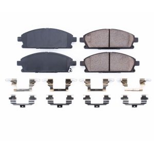 Acura MDX Brake Pads - Front - PowerStop - Z17 Evolution Ceramic + Hardware - `03-`06 Acura MDX Brake Pads - Front - PowerStop - Z17 Evolution Ceramic + Hardware - `03-`06