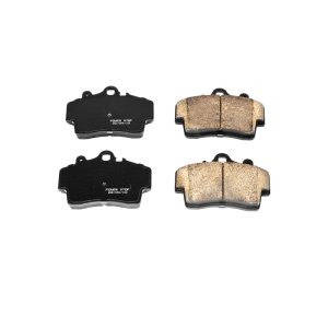 Porsche Boxster Brake Pads - Front - PowerStop - Z17 Evolution Ceramic - `97-`08