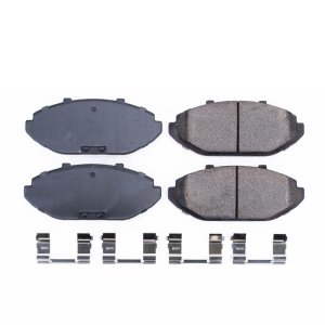 Ford Crown Victoria Brake Pads - Front - PowerStop - Z17 Evolution Ceramic - `98-`02