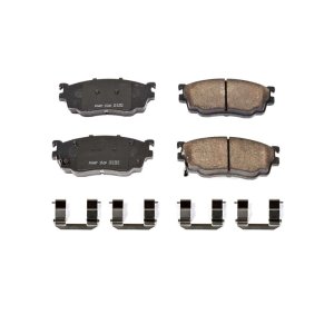 Mazda 626 Brake Pads - Front - PowerStop - Z17 Evolution Ceramic - `98-`02