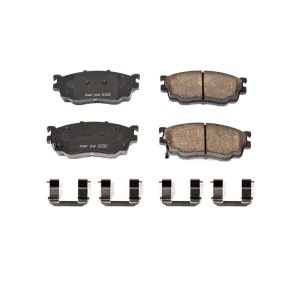 Mazda 626 Brake Pads - Front - PowerStop - Z17 Evolution Ceramic - `98-`02