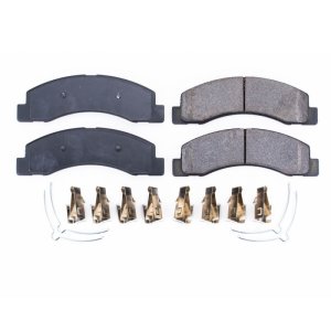 Ford Excursion Brake Pads - Front - PowerStop - Z17 Evolution Ceramic - `00-`05