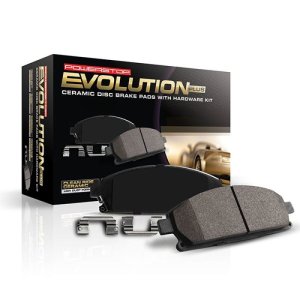 Toyota Tundra Brake Pads - Front - PowerStop - Z17 Evolution Ceramic - `00-`19