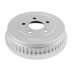 Ford Taurus Brake Drum (2) - Rear - PowerStop - Autospecialty High Temp Coated - Silver - `01-`07