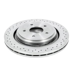 Cadillac XLR Brake Rotor (1) - Rear - PowerStop - AutoSpecialty - `06-`09