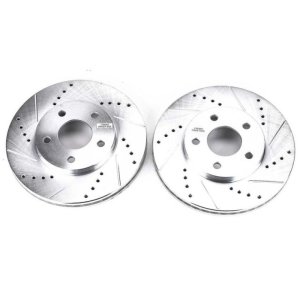 Chevrolet HHR Brake Rotors (2) - Front - PowerStop - Evolution Drilled & Slotted - `06-`11
