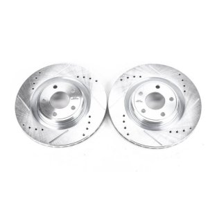 Chevrolet Cobalt Brake Rotors (2) - Front - PowerStop - Evolution Drilled & Slotted - `07-`10