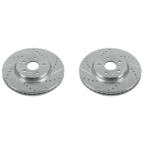 Chevrolet Trax Brake Rotors (2) - Front - PowerStop - Evolution Drilled & Slotted - `13-`16