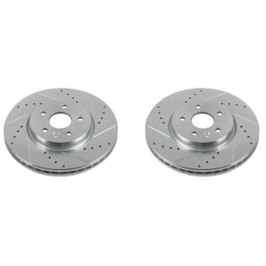 Chevrolet Trax Brake Rotors (2) - Front - PowerStop - Evolution Drilled & Slotted - `13-`16
