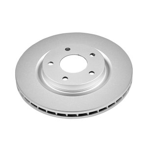 Dodge Caliber Brake Rotor (1) - Front - PowerStop - Evolution Geomet Coated - Silver - `07-`12 Dodge Caliber Brake Rotor (1) - Front - PowerStop - Evolution Geomet Coated - Silver - `07-`12