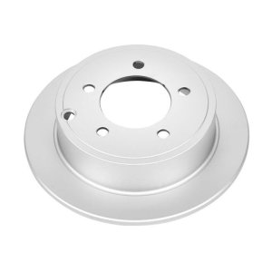 Dodge Avenger Brake Rotor (1) - Rear - PowerStop - Evolution Geomet Coated - Silver - `08-`14