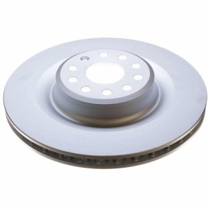 Tesla Model S Brake Rotor (1) - Rear - PowerStop - Evolution Geomet Coated - `12-`18