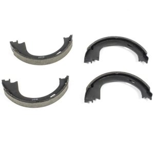 Ford E-250 Brake Shoes - Rear - PowerStop - Autospecialty - Black - `99-`02