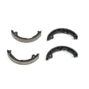 Chrysler Town & Country Brake Shoes - Rear - PowerStop - Autospecialty - Black - `97-`07