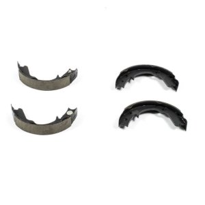 Saab 9-2X Brake Shoes - Rear - PowerStop - Autospecialty - Black - `05-`06