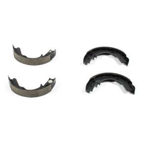 Subaru Impreza Brake Shoes - Rear - PowerStop - Autospecialty - Black - `90-`08