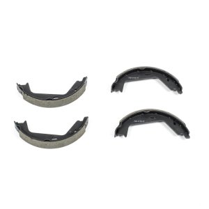 Volvo S60 Parking Brake Shoes - Rear - PowerStop - Autospecialty - Black - `06-`09