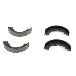 Chrysler Aspen Parking Brake Shoes - Rear - PowerStop - Autospecialty - Black - `07-`08