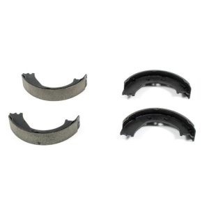 Chrysler Aspen Parking Brake Shoes - Rear - PowerStop - Autospecialty - Black - `07-`08