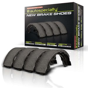 Lexus ES300 Brake Shoes - Rear - PowerStop - Autospecialty - Black - `92-`03