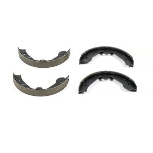 Audi Q7 Parking Brake Shoes - Rear - PowerStop - Autospecialty - Black - `07-`15