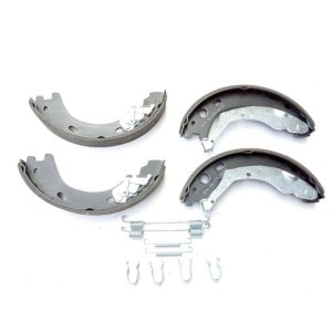 Land Rover LR3 Parking Brake Shoes - Rear - PowerStop - Autospecialty - Black - `05-`06