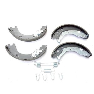 Land Rover Range Rover Sport Parking Brake Shoes - Rear - PowerStop - Autospecialty - Black - 2006