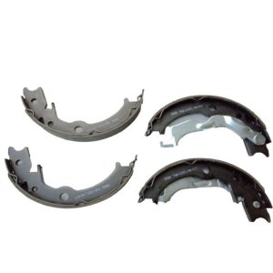 Chevrolet Spark Parking Brake Shoes - Rear - PowerStop - Autospecialty - Black - `14-`15