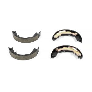 Hyundai Sonata Brake Shoes - Rear - PowerStop - Autospecialty Parking - Black Coated - `99-`05