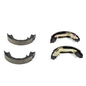 Hyundai Entourage Brake Shoes - Rear - PowerStop - Autospecialty - Black - `07-`08