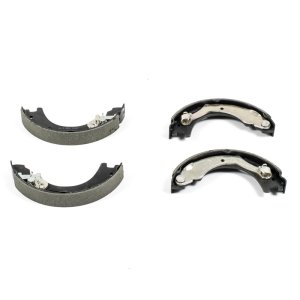 Land Rover LR3 Parking Brake Shoes - Rear - PowerStop - Autospecialty - Black - `06-`09
