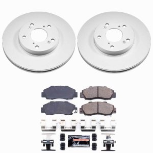 Honda Accord Brake Kit - Front - PowerStop - Z23 Coated - `98-`02